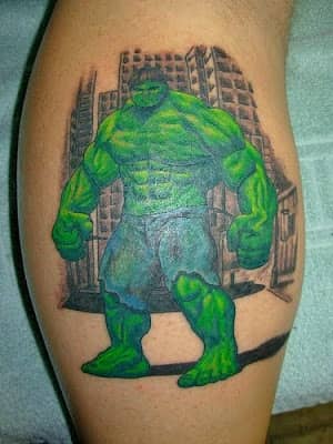 super hero tattoo